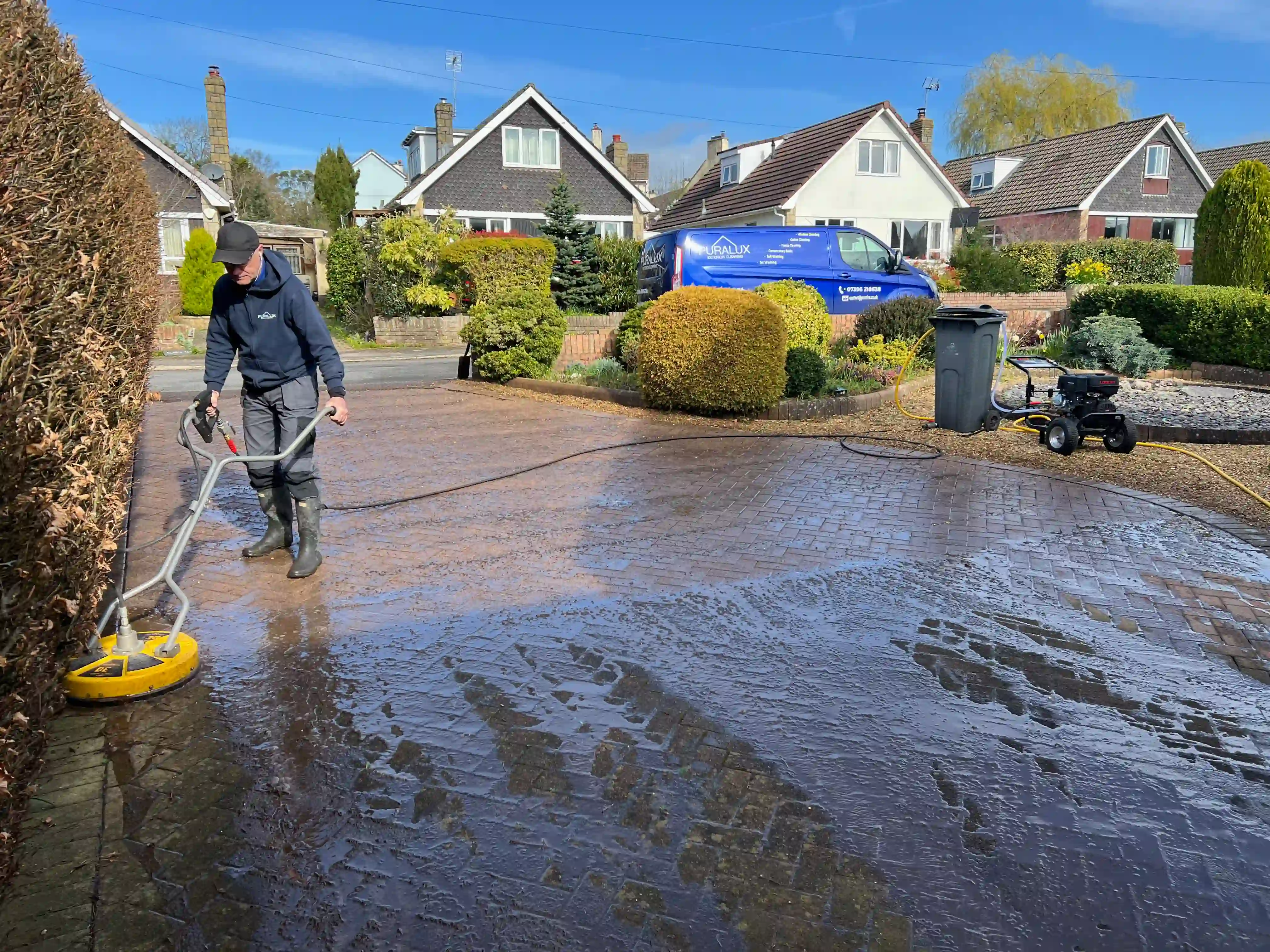 Initial surface cleaning